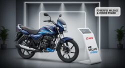 ₹1,499 EMI पर खरीदें Hero HF Deluxe Hybrid – दमदार माइलेज और हाइब्रिड पावर