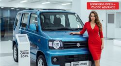 Maruti Omni 2025 – ₹5,000 एडवांस देकर बुकिंग शुरू, फीचर्स ने किया सबको हैरान