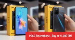 ₹1,000 EMI पर खरीदें Poco Smartphone – शानदार परफॉर्मेंस और बजट फ्रेंडली