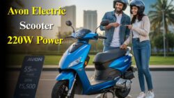 सिर्फ ₹5,500 में लॉन्च हुआ Avon Electric Scooter – देगा 55km की जबरदस्त रेंज और 220W Power!