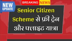 बुजुर्गों के लिए खुशखबरी — दिवाली से सरकार दे रही फ्री यात्रा पास, ट्रेन और हवाई सफर दोनों फ्री